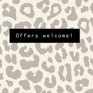 Open to reasonable offers!